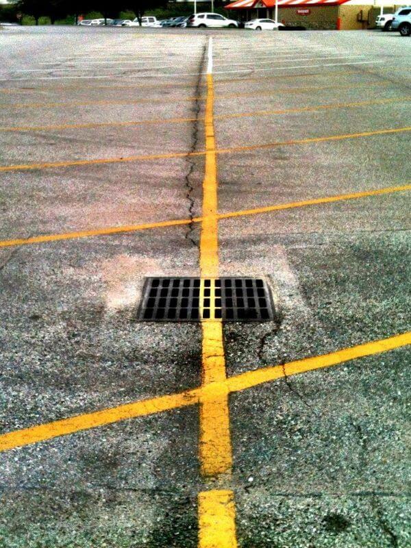 Parking Lot Drain Cleaning